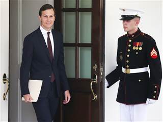 Image: Jared Kushner Makes A Statement To The Media At The White House