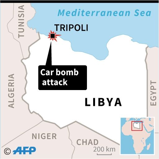 The Libyan capital Tripoli, where an attack targeted the foreign ministry on December 25 (AFP Photo/AFP)