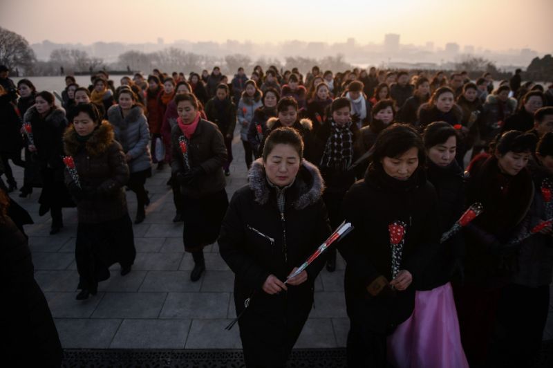 Kim Jong Il's birthday is referred to as the 'Day of the Shining Star' in North Korea (AFP Photo/Ed JONES)