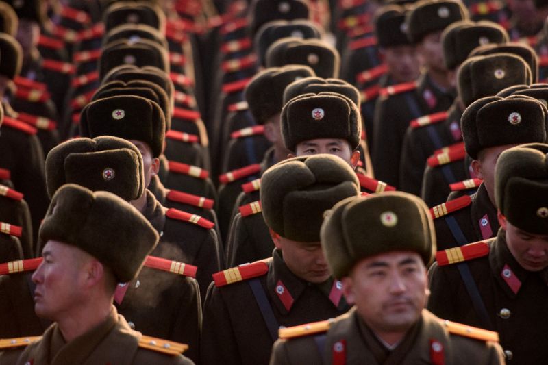 Kim Jong Il's birthday is a key anniversary in North Korea, where people are taught from birth to revere the Kim family (AFP Photo/Ed JONES)