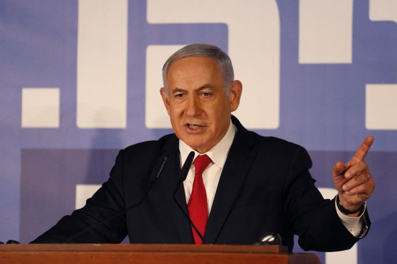 Israeli Prime Minister Benjamin Netanyahu faces a strong challenge by a centrist alliance at elections on April 9