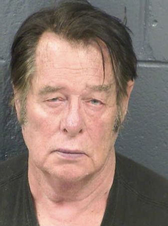 Larry Mitchell Hopkins appears in a police booking photo taken at the Dona Ana County Detention Center in Las Cruces, New Mexico, U.S., April 20, 2019.  Dona Ana County Detention Center/Handout via REUTERS