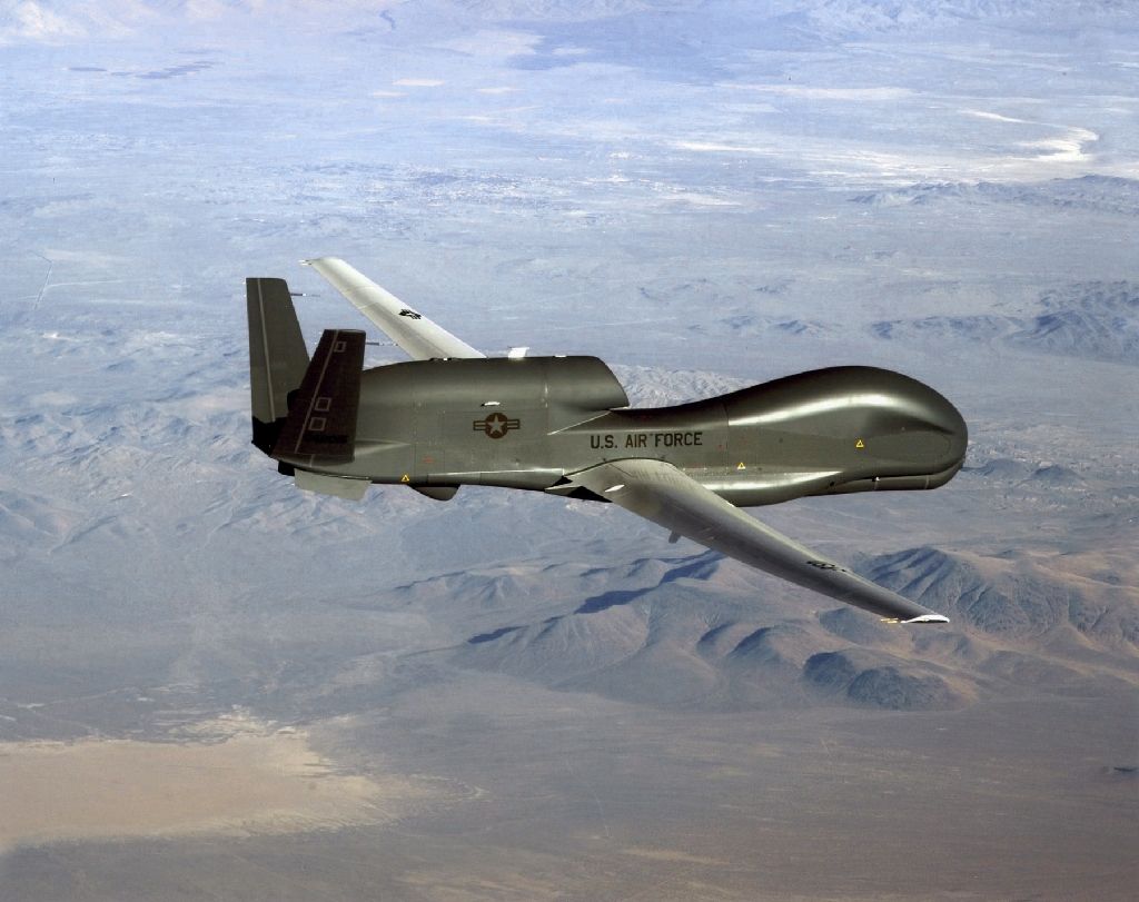 Tehran insists that a US Global Hawk surveillance drone was within its airspace when it was shot down, a claim the US denies (AFP Photo/Handout)