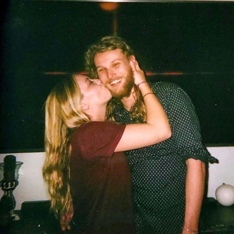 This undated photo released on July 19, 2019, courtesy of the Fowler family via the Facebook page of the New South Wales (NSW) Police Force shows Lucas Fowler (R) and Chynna Deese (AFP Photo/FAMILY HANDOUT)