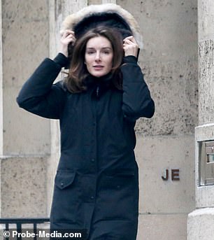 Chef Jennifer Kalin (pictured) was seen arriving at the sprawling pad