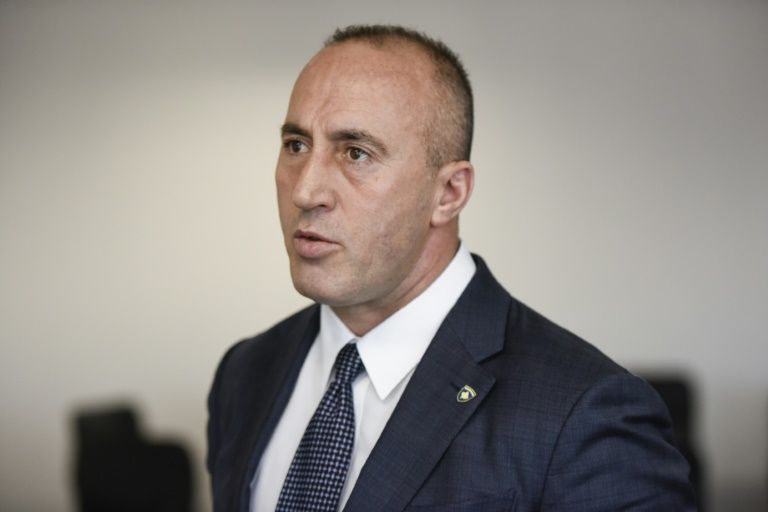 Ramush Haradinaj stepped down as Kosovo's prime minister after being summoned by a war crimes court (AFP Photo/Armend NIMANI)
