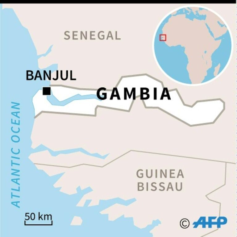 Gambia is a small West African country surrounded by Senegal (AFP Photo/afp)