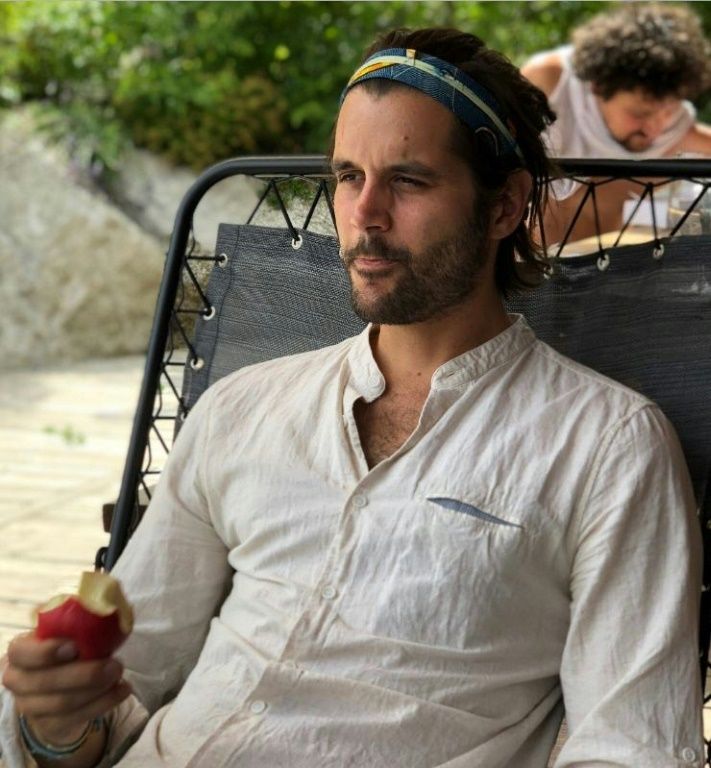 This handout file photo made available by Heloise Gregoire, a friend of Simon Gautier, shows the Frenchman went missing on August 8, 2019, during a solo hike in southern Italy near Policastro Bussentino, 200kilometres from Naples. His body was found on Sunday