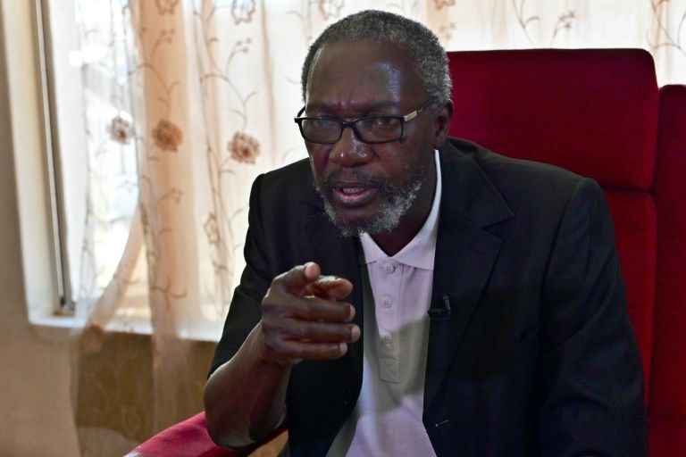 Leo Mugabe, nephew of Zimbabwe's Robert Mugabe, said the former leader's health deteriorated after his ouster (AFP Photo/TONY KARUMBA)