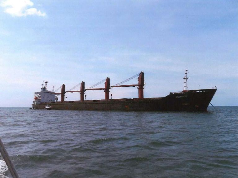 The Wise Honest is the first North Korean vessel to be seized by the US for sanctions violation