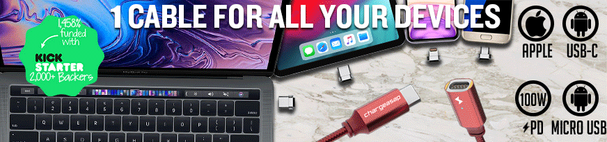 Infinity magnetic charging cable