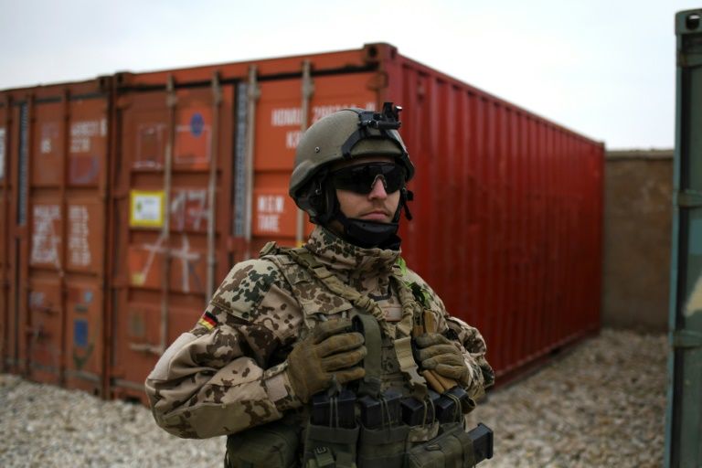 According to German intelligence officials at Camp Marmal, a German-run base outside Mazar-i-sharif in Balkh near to where Tuesday's attack took place, last January saw one of the highest-ever numbers of attacks in the north (AFP Photo/FARSHAD USYAN)