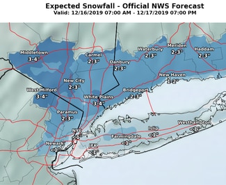 NJ snow and ice forecast 12-16 to 12-17-19