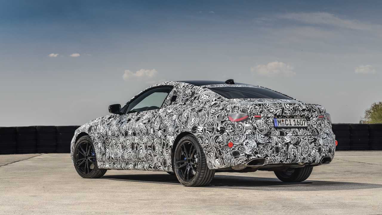 Predrive Test BMW 4 Series Coupé 2020 Prototype