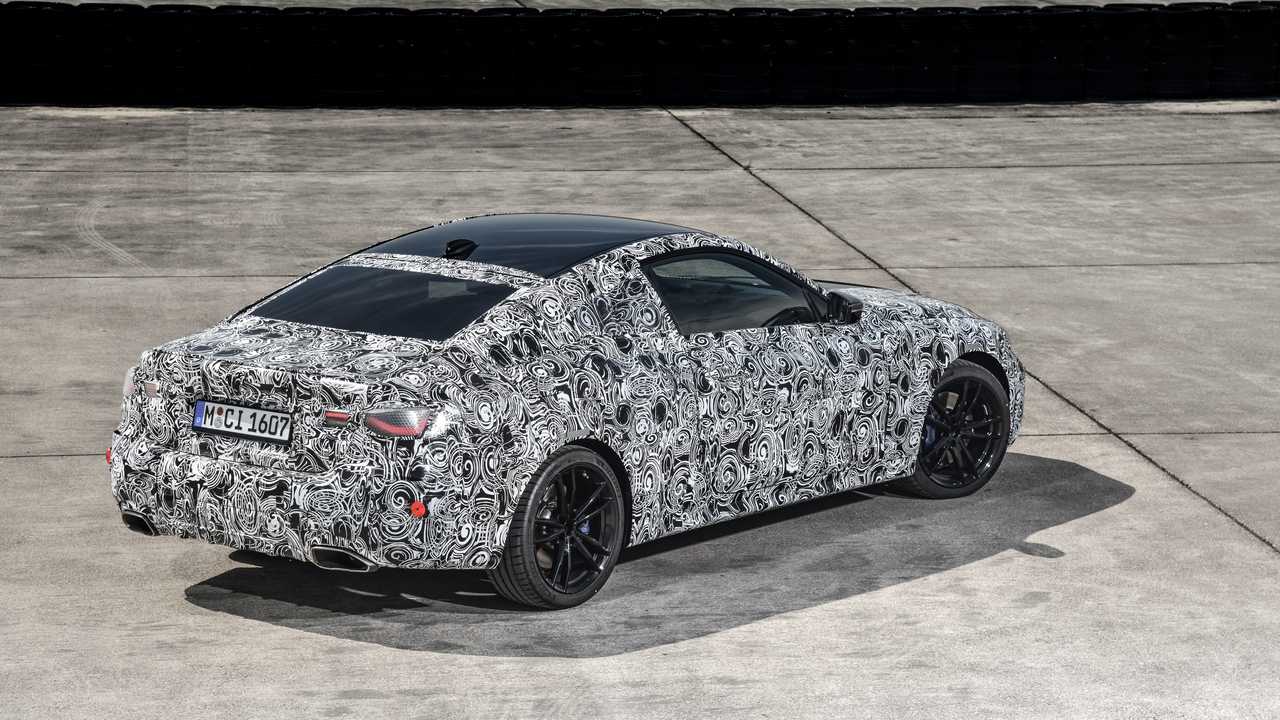 Predrive Test BMW 4 Series Coupé 2020 Prototype
