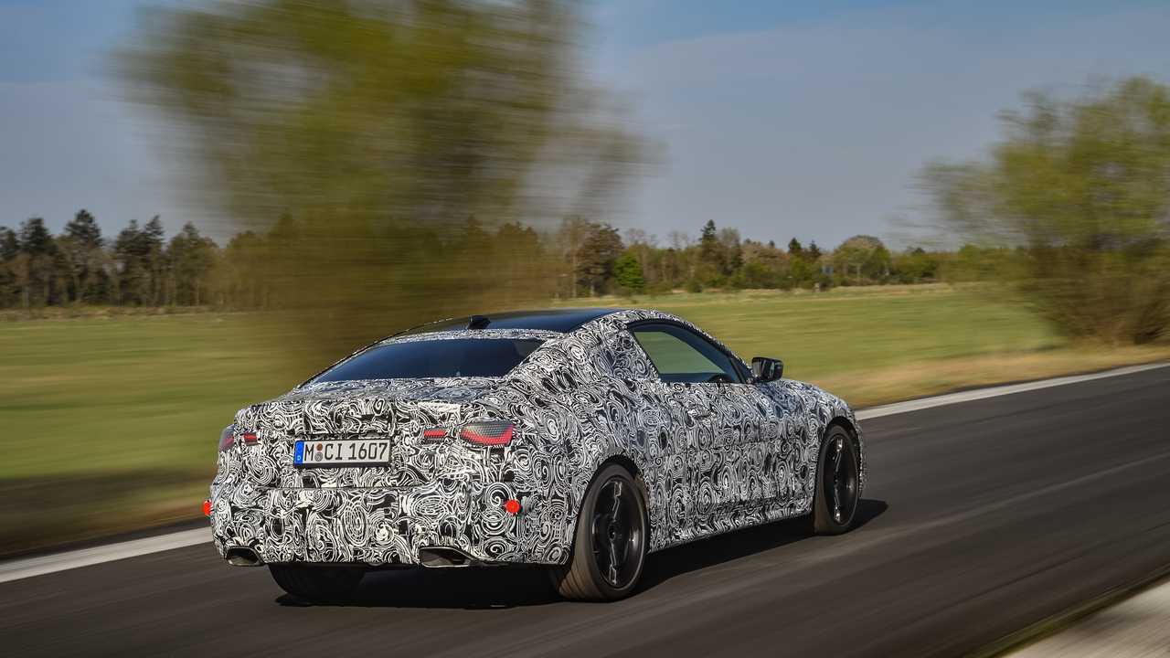 Predrive Test BMW 4er Coupé 2020 Prototyp