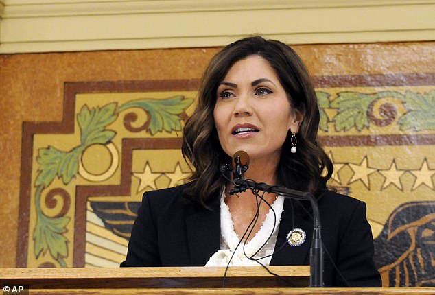 Governor Kristi Noem, a Republican, has so far resisted imposing lockdown orders statewide as the number of COVID-19 cases continue to climb in South Dakota