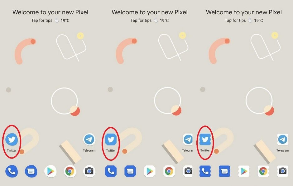 Three new icons for Android 11 appear in the first beta update - Google's giant mistake allows some Pixel 4 XL users to install the first Android 11 beta