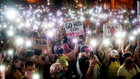 Black Lives Matter protests across America continue nearly 2 months after George Floyd's death