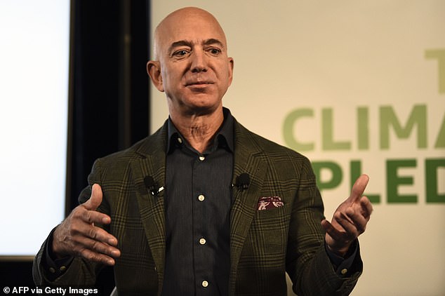 Amazon CEO Jeff Bezos is seen in a file photo. The ruling comes as a major blow to the online retail giant, which relies on third-party vendors for more than half of its sales