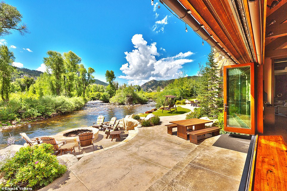 Milton said of his new home: 'I feel like my generation is asset light, wants smaller everything and is moving to cities, which is the opposite of what I wanted in life. I enjoy the country, space, privacy and wildlife rather than skylights'