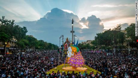 Thailand's monarchy was long considered God-like. But protesters say it's time for change