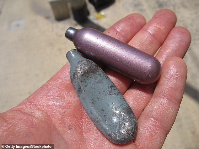 'In recent months the nitrous oxide had become as important to Tony as his alcohol,' one close colleague said. He would take it in the form of whippets - straight from the cartridge