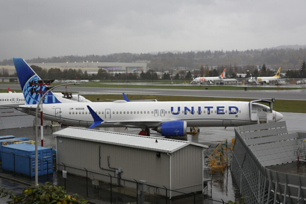 United 737 mAX Getty
