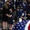 Officer Billy Evans Is Honored At U.S. Capitol Where He Served And Was Killed