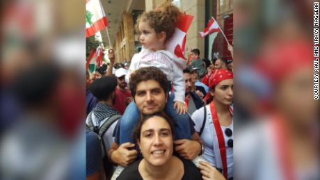 Paul and Tracy Naggear's three-year-old daughter, Alexandra was killed when the force of the Beirut port explosion threw her across a room in their home, crushing her skull.