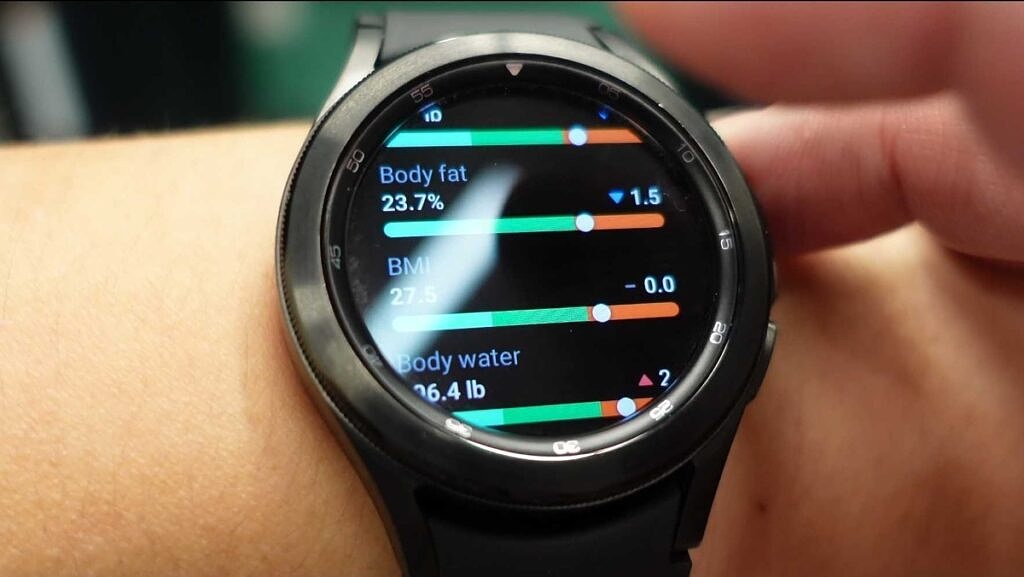 Body Composition measurement on Galaxy Watch 4