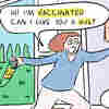 Coronavirus FAQ: I'm vaccinated. Can I give a hug — or a handshake — without risk?