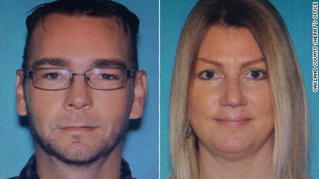 James and Jennifer Crumbley, the parents of accused Oxford High School shooter Ethan Crumbley.