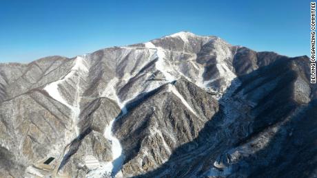 The starting zone of the National Alpine Ski Center has a maximum steepness of 68 degrees.