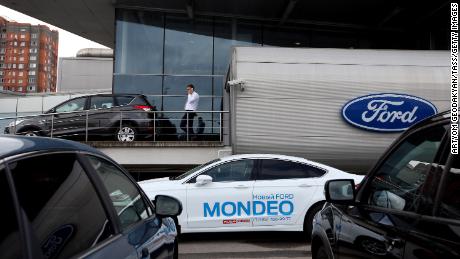 A Ford dealership and service center.