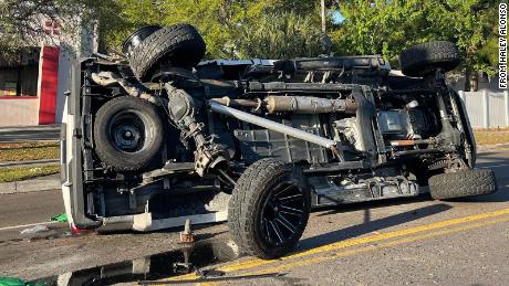 Mets star Pete Alonso says he is thankful to be alive after his truck was hit and flipped several times