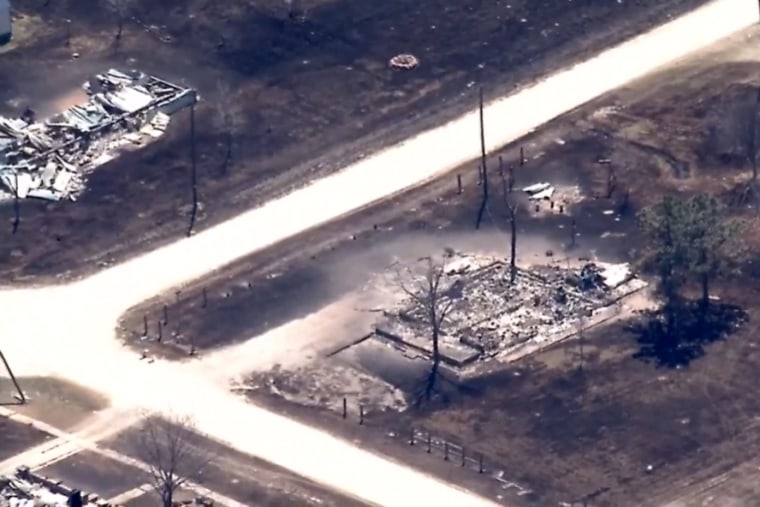 Image: Texas wildfires
