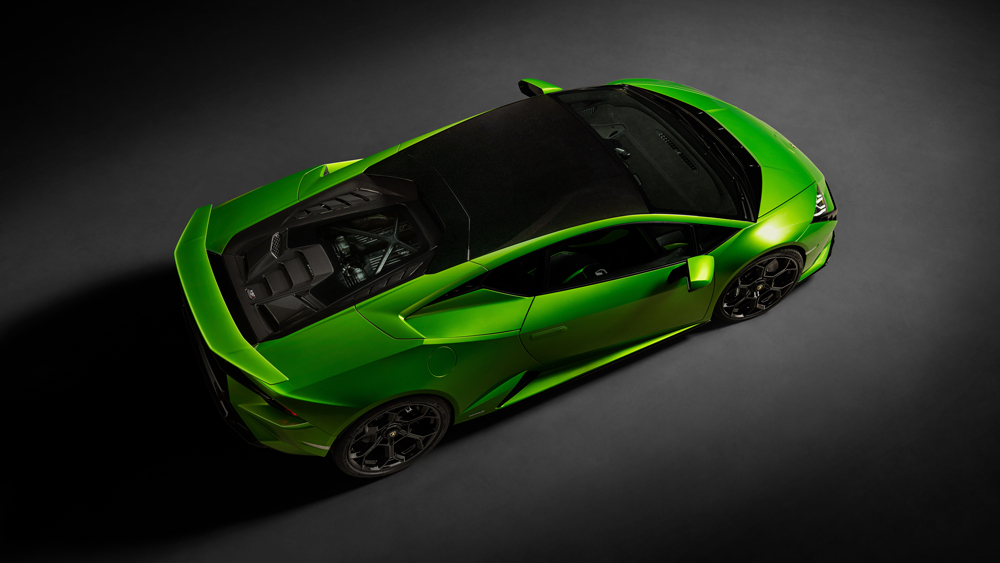 The Lamborghini Huracán Tecnica supercar.