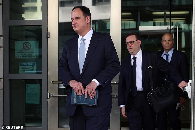 Sussman is accused of lying to the FBI about the fact that he was representing Clinton's 2016 campaign interests when he told them about an alleged 'covert server' in Trump Tower