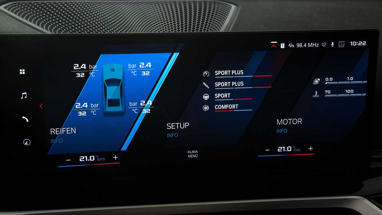2023 BMW M2 Prototype interior