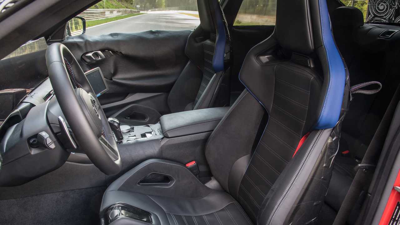 2023 BMW M2 Prototype interior