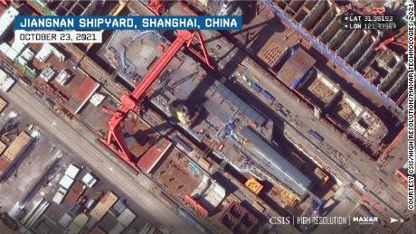 China's new high-tech aircraft carrier could launch in early 2022, satellite imagery analysis shows