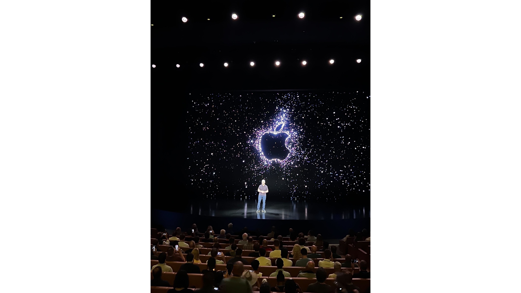 start of Apple event