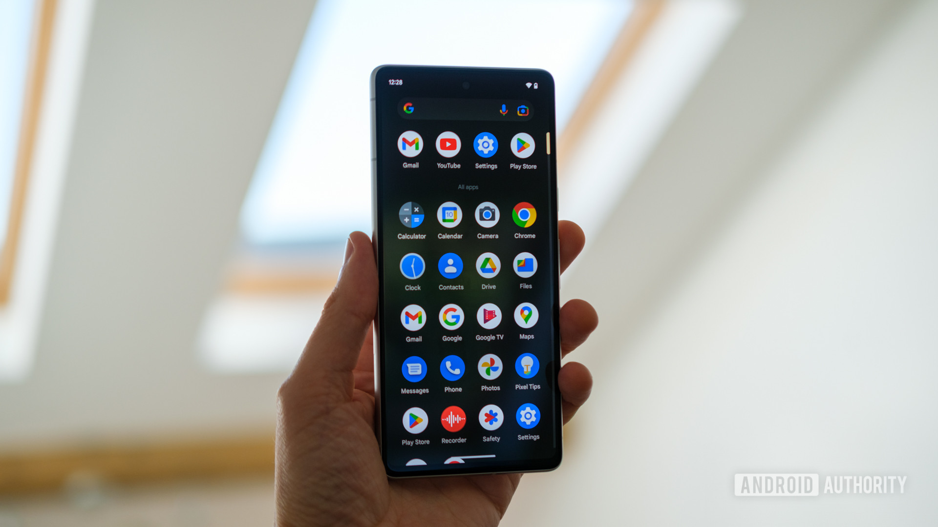 Google Pixel 7 app drawer Google Pixel 7 app drawer