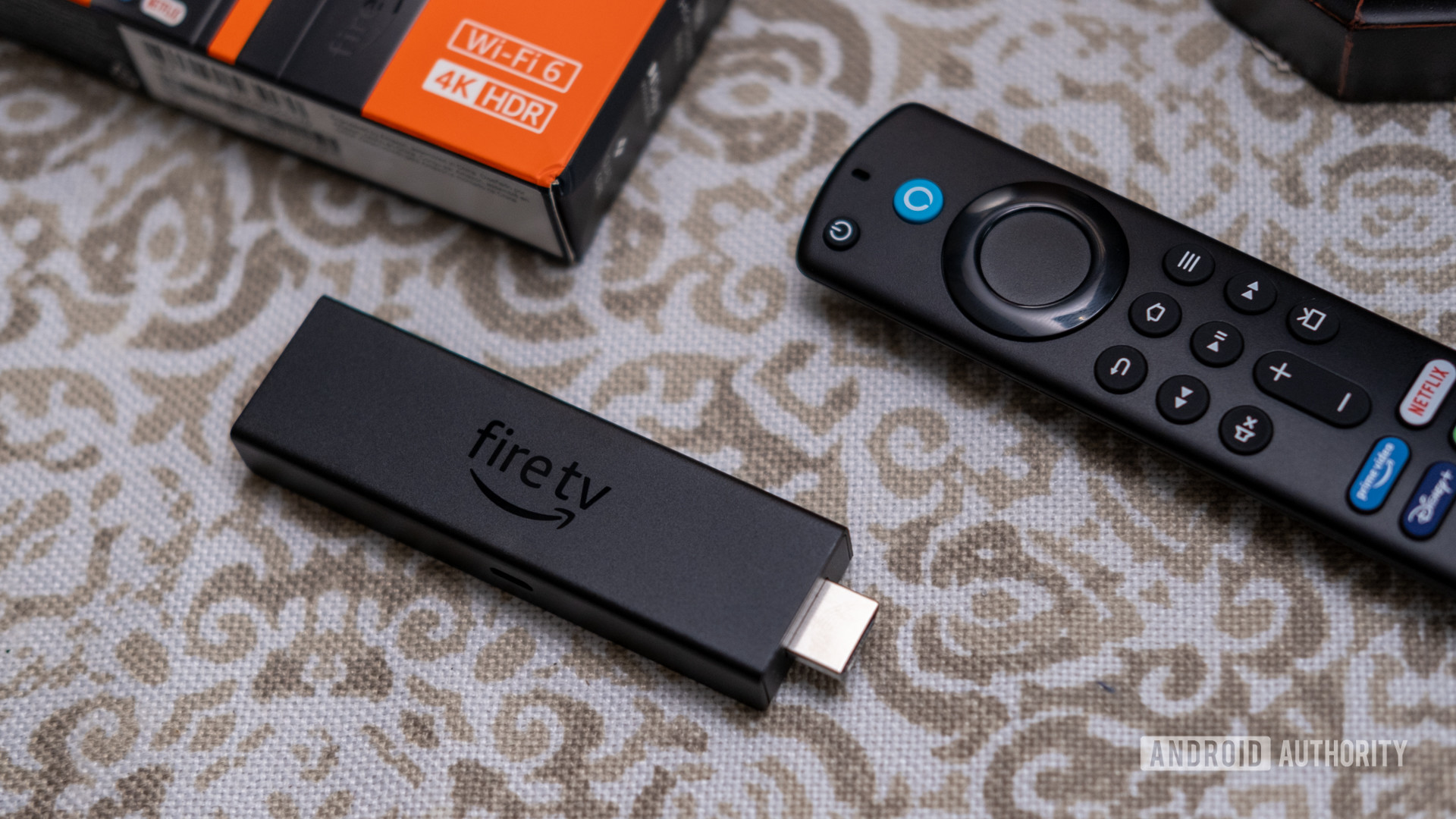Fire TV Stick 4K Max stick close up Fire TV Stick 4K Max stick close up
