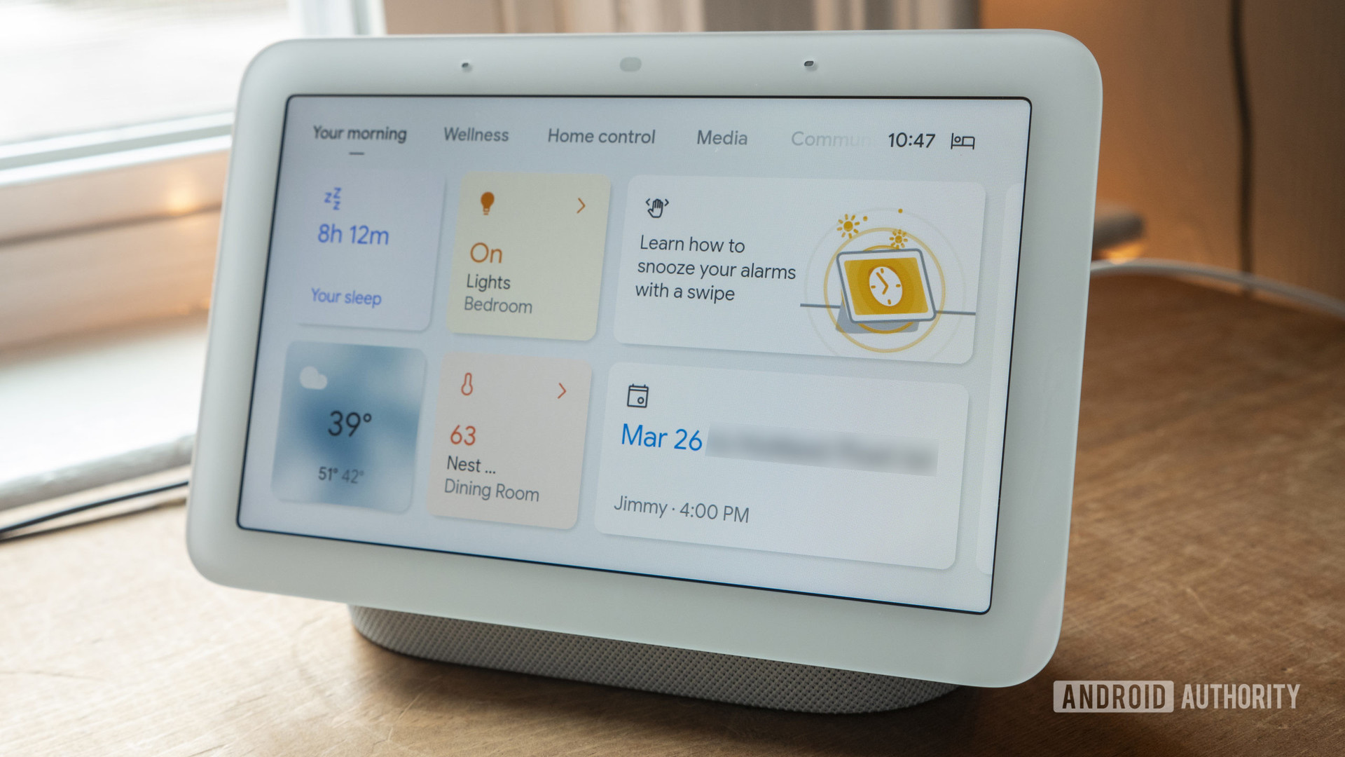 google nest hub second generation review sleep sensing your morning view edited A morning view on the second-generation Google Nest Hub.