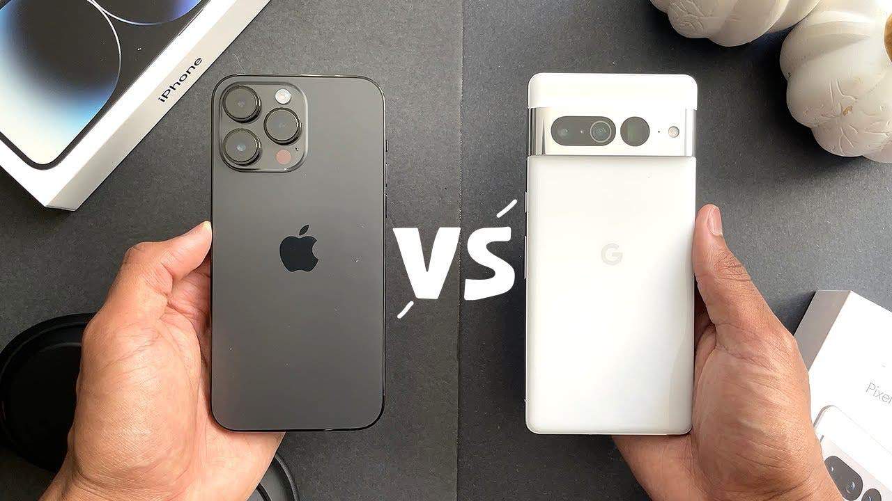 Google Pixel iPhone camera