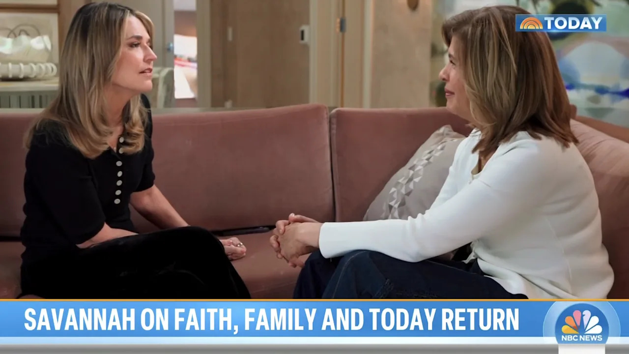 Savannah Guthrie and Hoda Kotb.