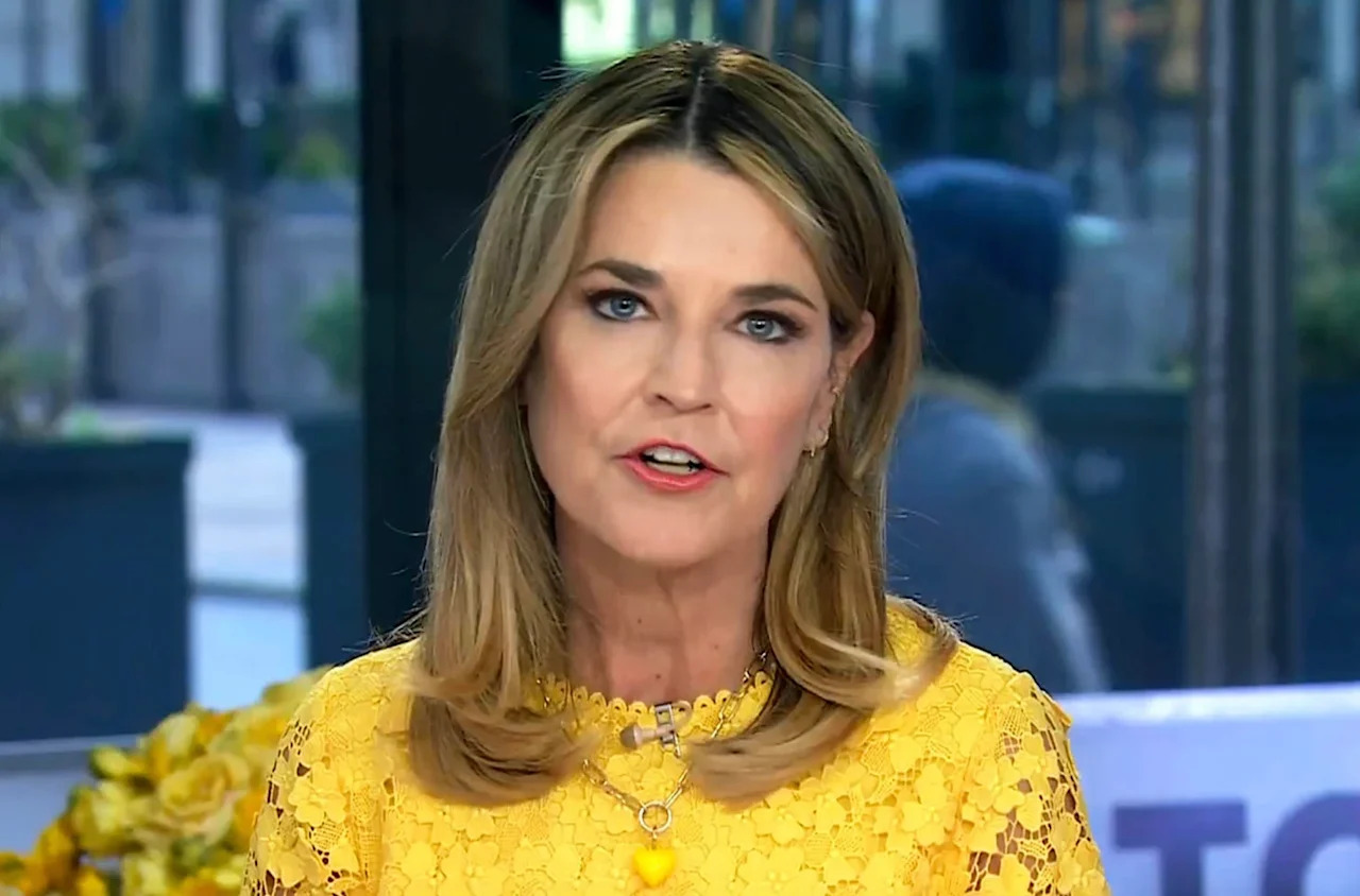 Savannah Guthrie on the "Today" show on Monday.