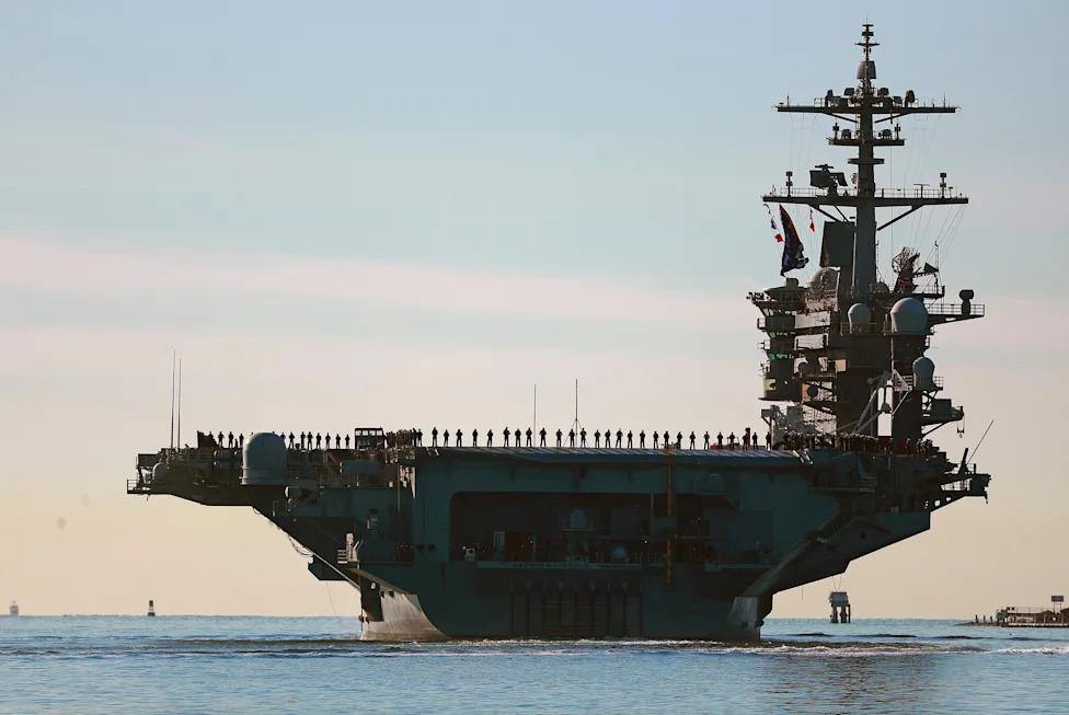 Iran US Aircraft Carrier